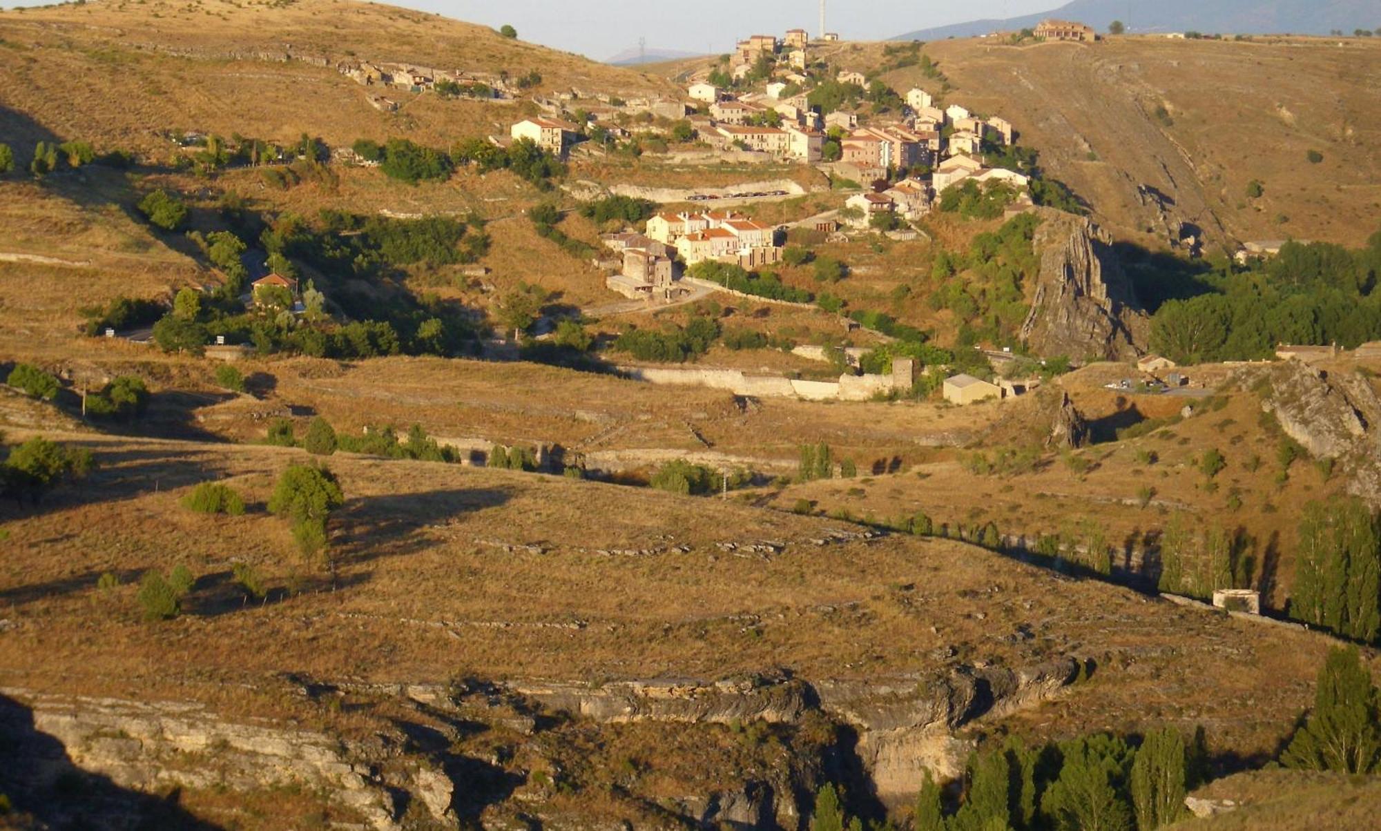 Hotel Rural Vado Del Duraton Sepulveda Bagian luar foto